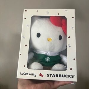 Starbucks x Hello Kitty 2025 Barista Plush - Ltd. Edition - NEW in box